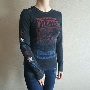 Affliction long sleeve
